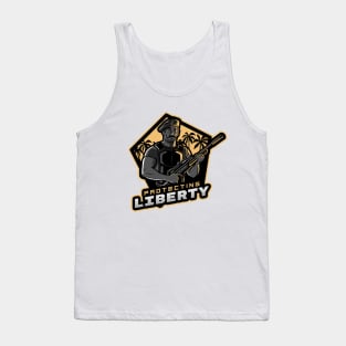 The Man With A Sniper Rifle Tank Top